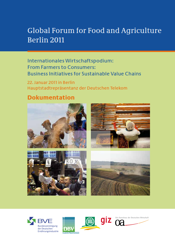 Internationales Wirtschaftspodium – Dokumentation vom 22.01.2011 in Berlin