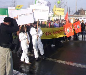 handle fair.: Demonstration von Attac in Berlin